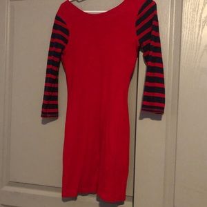 Express size small red mini dress